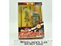 Guile Street Fighter II G.I. Joe 12" NEW MISB 1993 Hasbro Toy Action Figure