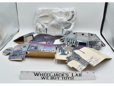 Hoth Ice Planet Adventure Set W/Backdrop 1979 Kenner Vintage