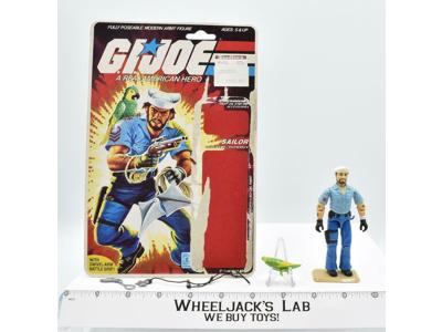 Shipwreck 100% Complete With Card V1 GI Joe 1985 Action Figure Vintage Hasbro