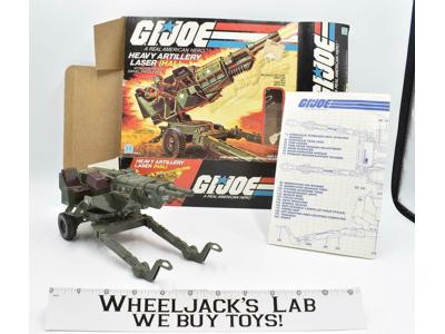 Heavy Artillery Laser (HAL) W/Box GI Joe 1982 Action Figure