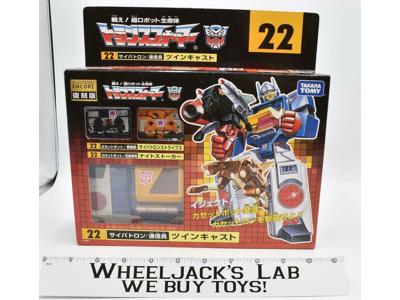 Twincast #22 MIB Transformers Encore 2011 Takara Action Figures