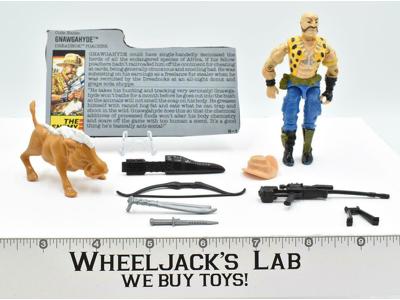 Gnawgahyde V1 100% Complete 1989 GI Joe Vintage Hasbro Action Figure