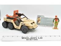 Desert Fox W/ Skidmark 1988 GI Joe Vintage Action Figure Vehicle Hasbro