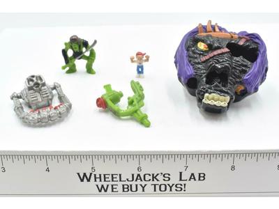 Horror Heads Rams Hydron 100% Complete 1994 Mighty Max Bluebird Toys Vintage
