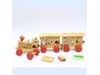 Educational Word/Picture Matching Wooden Train 1987 Chadwick Vintage Toy