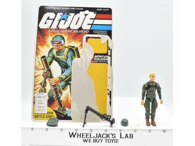 Short Fuze 100% Complete W/ Card Straight Arms V1 GI Joe 1983 Hasbro Figure