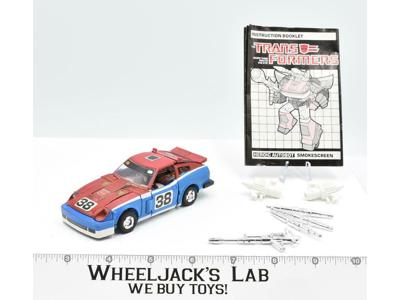 Smokescreen 100% Complete 1984 Vintage Hasbro G1 Transformers Action Figure