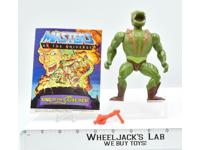 Kobra Khan D 100% Complete He-Man 1984 MOTU Masters of the Universe W/ Comic