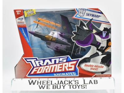 Skywarp Voyager Animated NEW Hasbro 2008 Transformers Action Figure