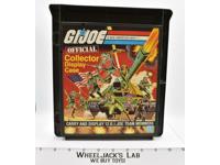 GI Joe Collector Display Case Complete 1983 Vintage Hasbro Viintage