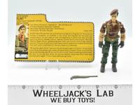 Flint TIGER FORCE V2 1988 GI Joe ARAH Hasbro Vintage Action Figure
