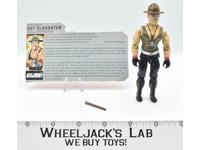 Sgt. Slaughter 100% Complete GI Joe V1 ARAH Vintage Hasbro 1986 Action Figure