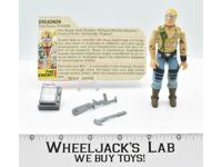 Buzzer V1 100% Complete 1985 GI Joe ARAH Vintage Hasbro Action Figure