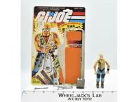 Buzzer 100% Complete With Card V1 GI Joe 1984 Action Figure Vintage Hasbro