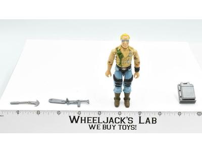 Buzzer V1 100% Complete 1985 GI Joe ARAH Vintage Hasbro Action Figure
