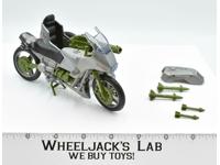 Silver Mirage Motorcycle 100% Complete 1985 GI Joe Action Figure Vintage