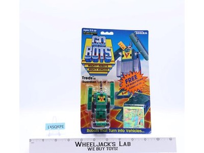 Treds 62 Tank Mighty Robots 1985 Tonka Gobots Vintage Figure NEW MOSC Sealed