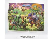 Figure Reference Poster 22 x 17 MOTU Masters of the Universe 1987 Mattel Vintage