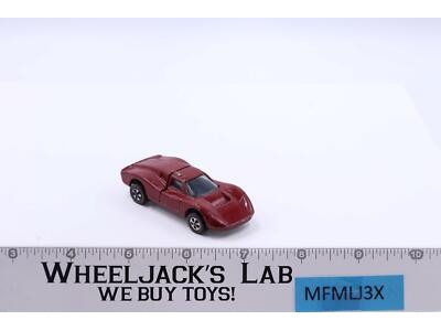 Ford Mark IV #2 Red Enamel 1968 Redline Hot Wheels Mattel Vintage RL