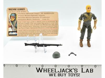 Rock 'N Roll V1.5 100% Complete 1983 GI Joe ARAH Vintage Hasbro Action Figure