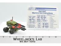 Pac/Rat Machine Gun 1983 GI Joe Hasbro Vintage Action Figure Vehicle