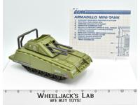 Armadillo 100% Complete 1985 GI Joe ARAH Action Figure Vintage Vehicle