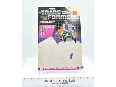 Wildrider Menasor Cardback Vintage Hasbro 1986 G1 Transformers Action Figure