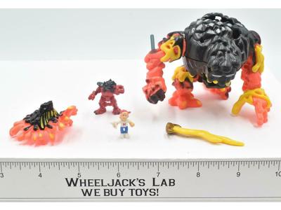 Battle Max Challenges Lava Beast 100% Complete 1994 Mighty Max Bluebird Toys