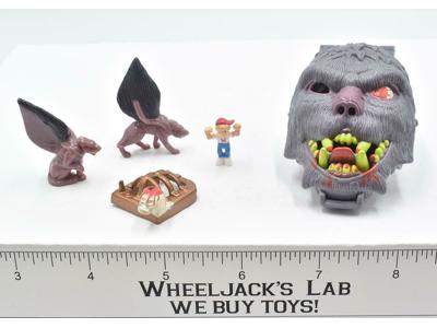 Horror Heads Hounds Werewolf 100% Complete 1993 Mighty Max Bluebird Toys Vintage