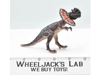 Dilophosaurus Jurassic Park Mini PVC Figure 1992 Vintage Dakin Dinosaur Spitter