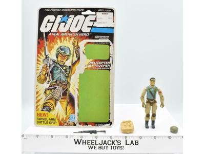 Airborne 100% Complete W/ Card V1 GI Joe 1983 Action Figure Vintage Hasbro