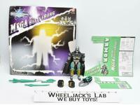 BeetleBorgs Metallix Figures Mega Spectra Titanium Silver 1997 Bandai