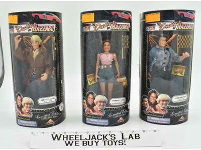 Dukes Of Hazard 3x 9.5" Exclusive Premiere Luke Daisy Bo Action Figure Doll 1997