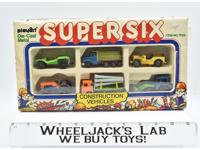 Construction Vehicles Super Six Playart Boxed Set Die-Cast Metal Item No 7585