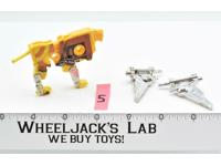 Steeljaw SILVER #5 100% Complete 1986 Vintage G1 Transformers Lion Action Figure