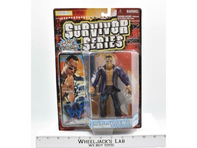 The ROCK Survivor Series Signature 4 Jakks WWF New Bone Crunching Action 1999