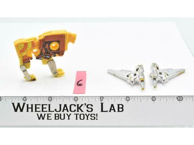 Steeljaw SILVER #6 100% Complete 1986 Vintage G1 Transformers Lion Action Figure