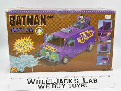 Joker Van MIB Batman 1990 Toy Biz Action Figure Vehicle