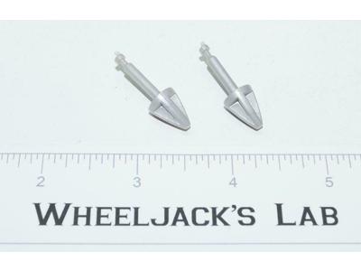 Starscream Short Missiles Bombs Pair Vintage G1 Transformers 1984 Action Figure