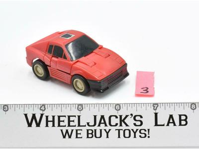 Chase #3 100% Complete 1987 Vintage Hasbro G1 Transformers Ferrari Action Figure