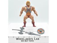 He-Man Soft Head 100% Complete Masters of the Universe MOTU 1982 Mattel