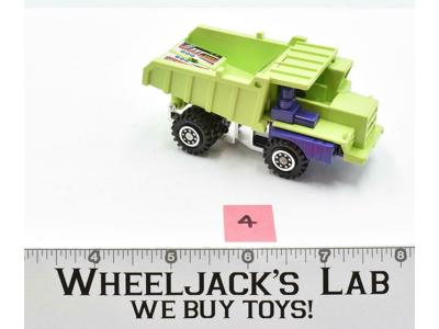 Long Haul Devastator #4 1985 Vintage G1 Transformers Dump Truck Action Figure