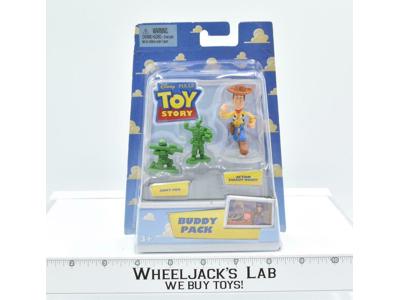 Buddy Pack Toy Story Army Men Action Sheriff Woody NEW 2008 Pixar Mattel