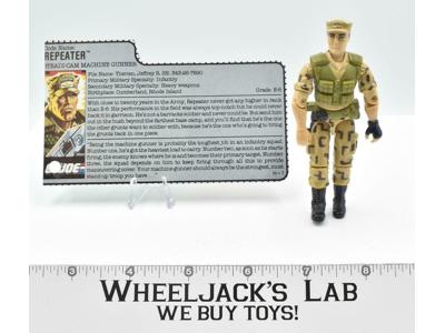 Repeater 1986 GI Joe ARAH Vintage Hasbro Action Figure