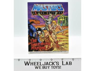 The Warrior Machine! Mini Comic He-Man Masters of the Universe MOTU Mattel
