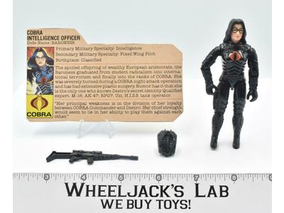 Baroness V1 100% Complete 1984 GI Joe ARAH Hasbro Vintage Action Figure