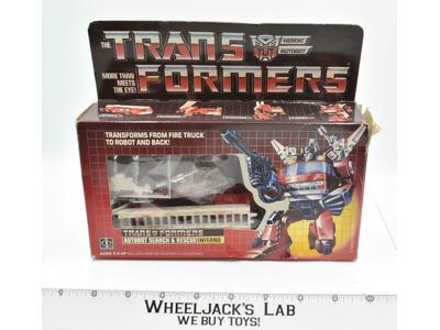 Inferno NICE FIGURE MIB 100% Complete 1985 Vintage Hasbro G1 Transformers