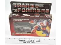 Red Alert NEAR MINT FIGURE MIB 100% Complete 1985 Vintage Hasbro G1 Transformers