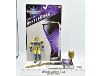 BeetleBorgs Metallix Figures Spectra Chromium Gold 1997 Bandai