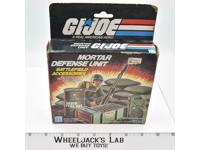 Mortar Defense Unit W/Box Complete GI Joe 1983 Action War Hasbro Vintage